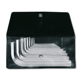 Beta 96/B10 Serie di 10 chiavi maschio esagonale piegate (art. 96) in busta 000960380