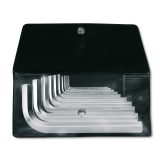 Beta 96/B10 Serie di 10 chiavi maschio esagonale piegate (art. 96) in busta 000960380