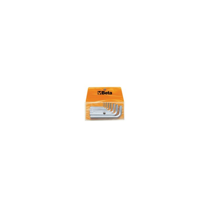 Beta 96/B10 Serie di 10 chiavi maschio esagonale piegate (art. 96) in busta 000960380