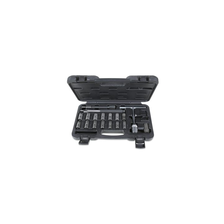 Beta 960PI/C19 Assortimento di 19 utensili per la pulizia sedi iniettori 009600217
