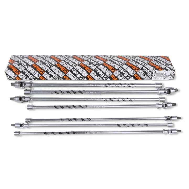 Beta 953TX/S8 Serie di 8 chiavi a T con maschio snodato per viti con impronta Torx® (art. 953TX) 009530060