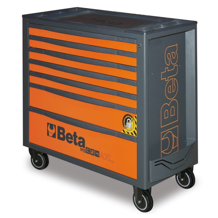 Beta RSC24AXL/7-R Cassettiera porta attrezzi 7 cassetti, con sistema antiribaltamento, modello lungo 024004273