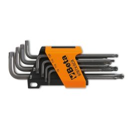 Beta 97BTX/SC8 Serie di 8 chiavi maschio piegate con un'estremità sferica per viti con impronta Torx® 000970164