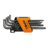 Beta 97BTX/SC8 Serie di 8 chiavi maschio piegate con un'estremità sferica per viti con impronta Torx® 000970164
