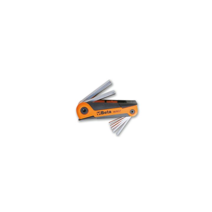 Beta 96/BG7 Serie di 7 chiavi maschio esagonale piegate (art. 96) 000960368