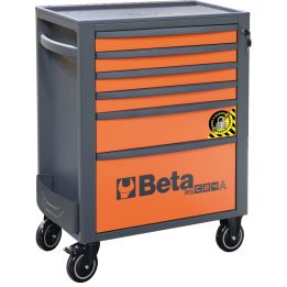 Beta RSC24A/6-A Cassettiera porta attrezzi 6 cassetti, con sistema antiribaltamento 024004167