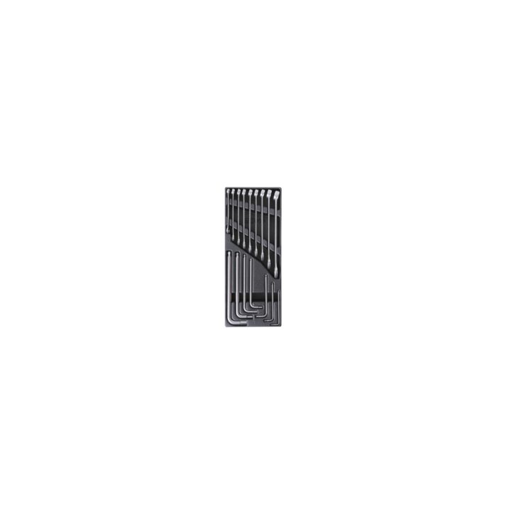 Beta T23 Termoformato rigido in ABS chiavi combinate, chiavi maschio esagonali piegate in acciaio inossidabile 024240023