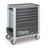 Beta BW 2400S R7/E-M Cassettiera mobile BW C24S con sette cassetti e assortimento di 309 utensili 024006326