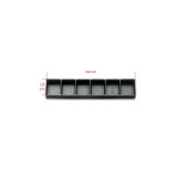Beta VP6 Termoformato rigido in ABS con 6 vaschette portaminuterie 088880359