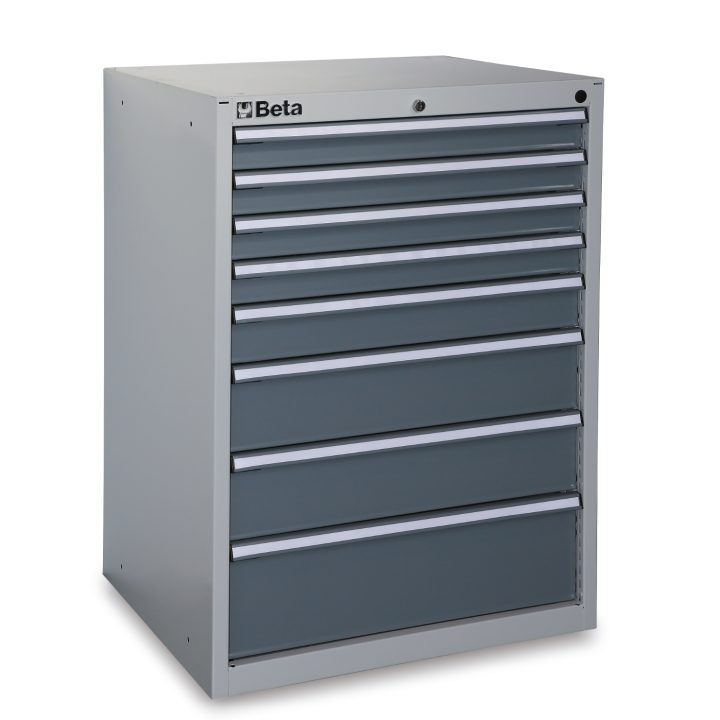 Beta C35/8GM Cassettiera fissa industriale con 8 cassetti 035000182