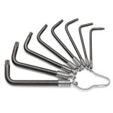 Beta 97TX/ST8 Serie di 8 chiavi maschio piegate per viti con impronta Torx® (art. 97TX) 000970640
