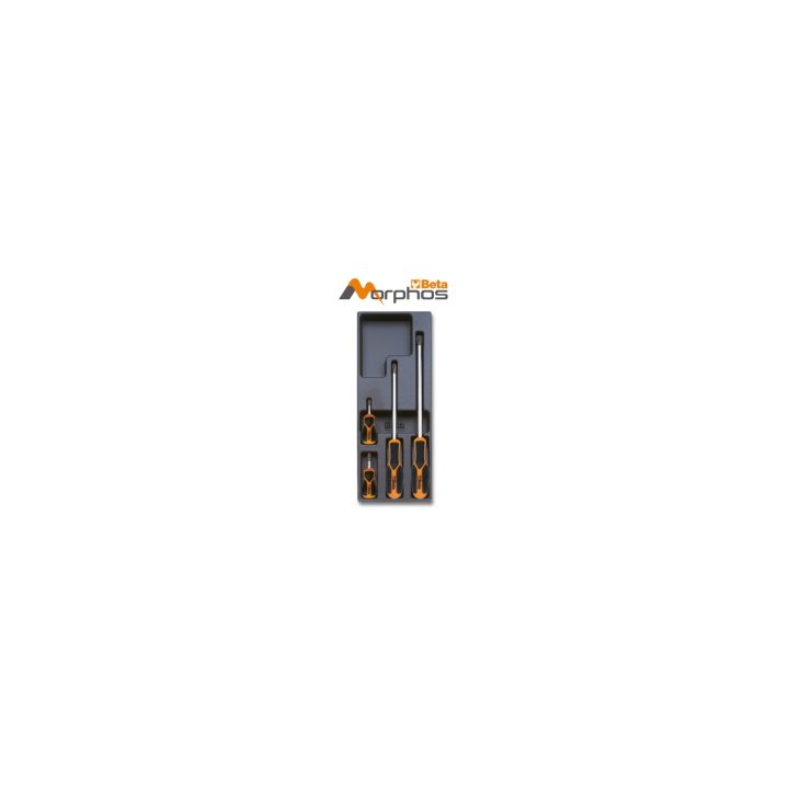 Beta TV173MH Termoformato rigido in ABS giraviti Morphos per viti con impronta Phillips® 024000754