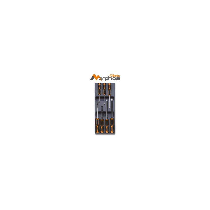 Beta TV180MH Termoformato rigido in ABS giraviti Morphos per viti lama piatta e Phillips® 024000711