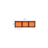 Beta VPM7 Vassoio morbido in EVA con 3 vaschette portaminuterie per cassettiere fisse C45PRO 088870356