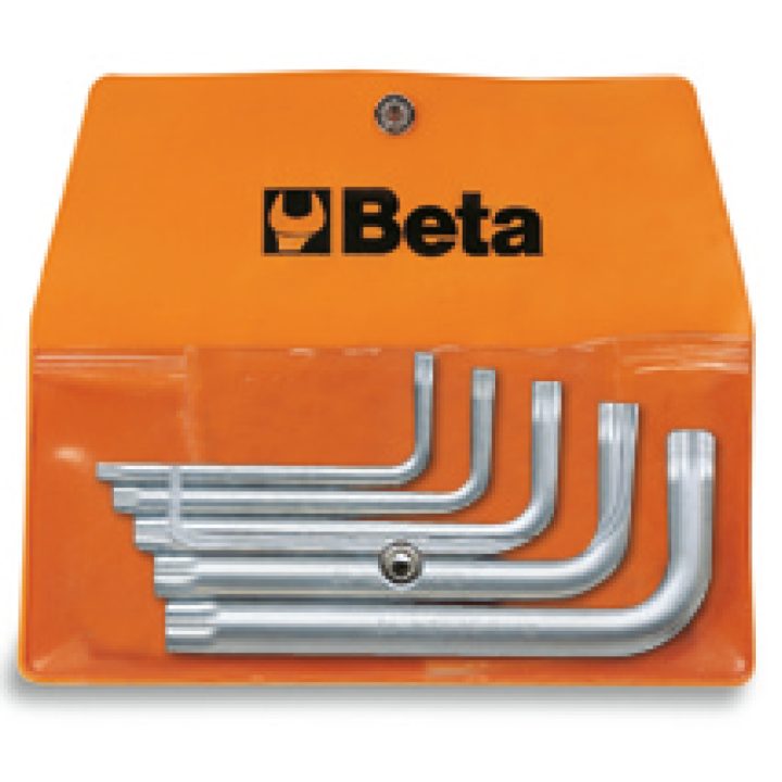 Beta 98XZN/B5 Serie di 5 chiavi a profilo XZN® (art. 98XZN) in busta 000980650