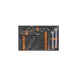 Beta M25 Modulo morbido chiavi combinate, chiavi combinate a cricchetto con adattatori e chiavi doppie curve 024500025