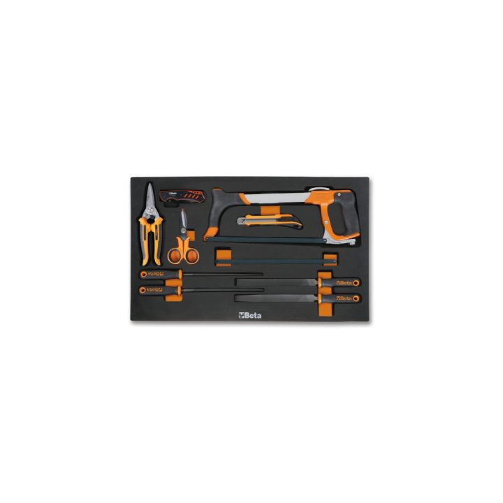 Beta M284 Vassoio morbido in EVA lime e utensili da taglio 024500284