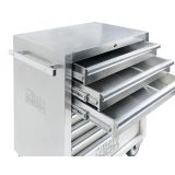 Beta C04TSS/7 Cassettiera mobile con sette cassetti in acciaio inossidabile con ruote antitraccia 024003077