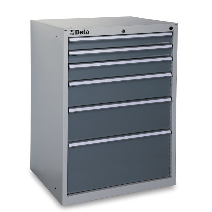 Beta C35/6GM Cassettiera fissa industriale con 6 cassetti 035000162