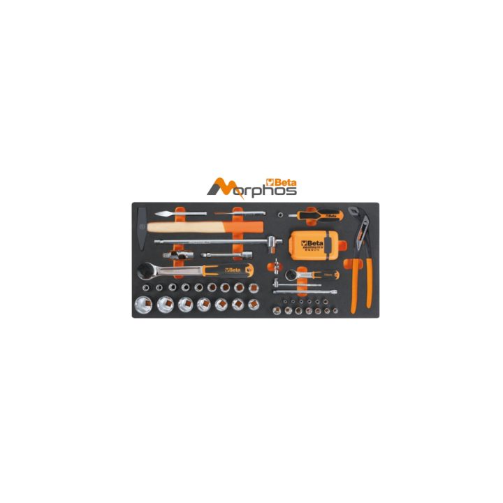 Beta MCV14MH Vassoio morbido in EVA bussole da 1/4" e da 1/2" 027510014
