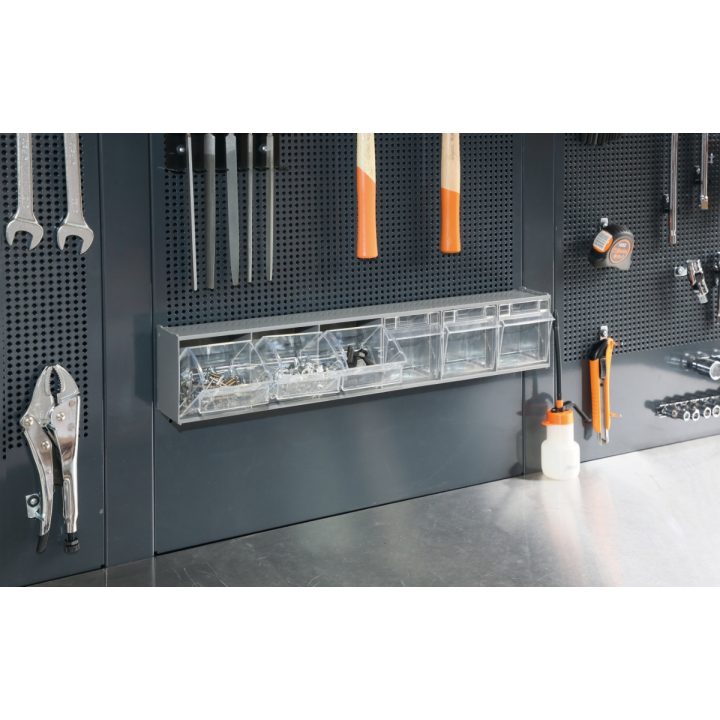Beta PM/6C Portaminuterie a 6 vaschette in materiale plastico, con supporto 088880440