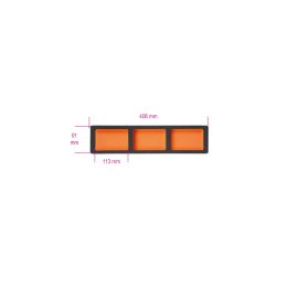 Beta VPM7C Vassoio morbido con 3 vaschette portaminuterie per cassettiere mobili C45PRO 088870360