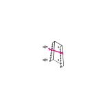 Beta S55/8 Supporti per 8 chiavi a forchetta, in lamiera 088880420