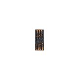 Beta T228 Termoformato rigido in ABS giraviti Beta Inox per viti lama piatta e Phillips® 024240228