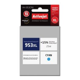 Activejet AH-953CRX ink for HP printer HP 953XL F6U16AE replacement Premium 25 ml cyan