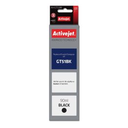 Activejet AH-GT51BK Ink Bottle (Replaces HP GT51BK M0H57AE Supreme 90 ml 6000 pages black).
