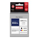Activejet AH-M652RX ink (replacement for HP 652 F6V25AE/F6V24AE Premium 1 x 20 ml 1 x 21 ml black color)
