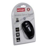 Activejet AMY-313 Mouse wireless USB (optical 1200 DPI black and gray)