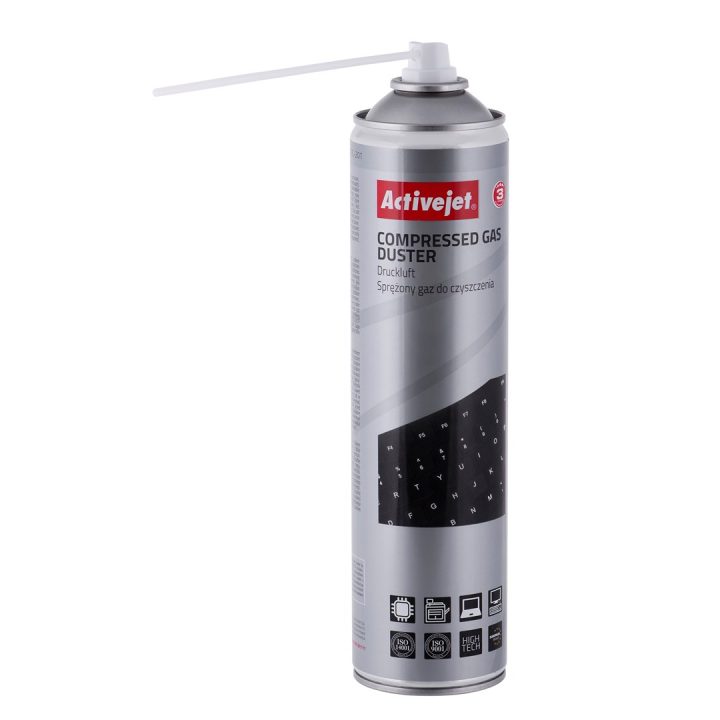 Activejet AOC-201 Compressed Air (600 ml) Air Cleaning Spray Easy to Clean Hard to Reach Places