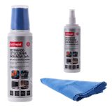 Activejet AOC-269 Liquid Screen cleaning kit 2in1 250 ml 20x20 cm Screen cleaner plastic cleaner and microfiber cleaning cloth 2