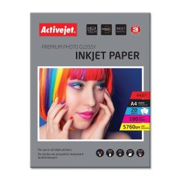 Activejet AP4-180G20 photo paper for ink printers A4 20 pcs
