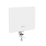 Activejet APB-002W desk organiser – rotating perforated board grey and white