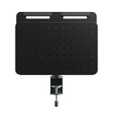 Activejet APB-006B Desk Organiser – rotating perforated board with vertical organiser black