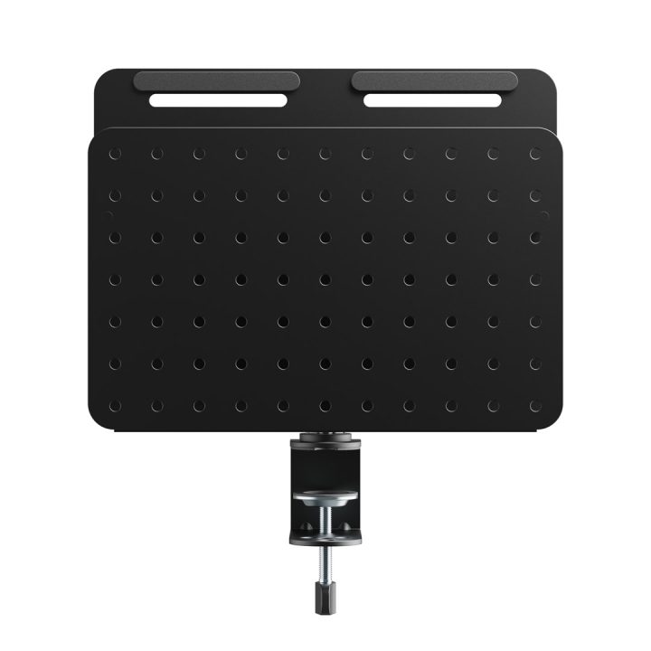 Activejet APB-006B Desk Organiser – rotating perforated board with vertical organiser black