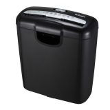 Activejet ASH-0601S shredder P-2 10 l 6 mm strip 6 sheets black.