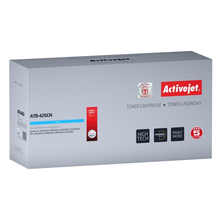 Activejet ATB-426CN toner (replacement for Brother TN-426C Supreme 6500 pages cyan)