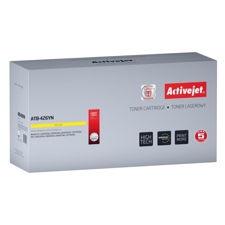 Activejet ATB-426YN toner (replacement for Brother TN-426Y Supreme 6500 pages yellow)