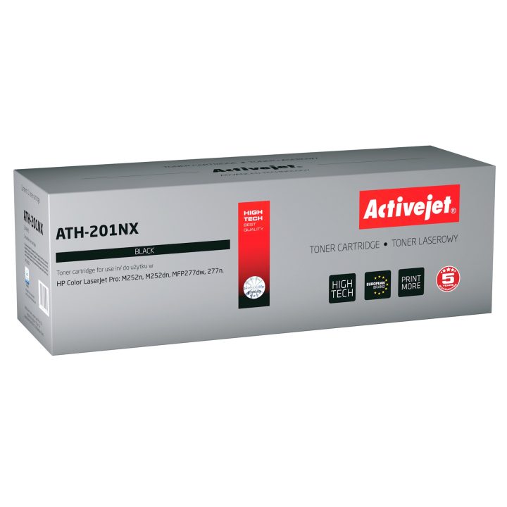 Activejet ATH-201NX Toner (replaces HP 201X CF400X CRG045H Supreme 2800 pages black)