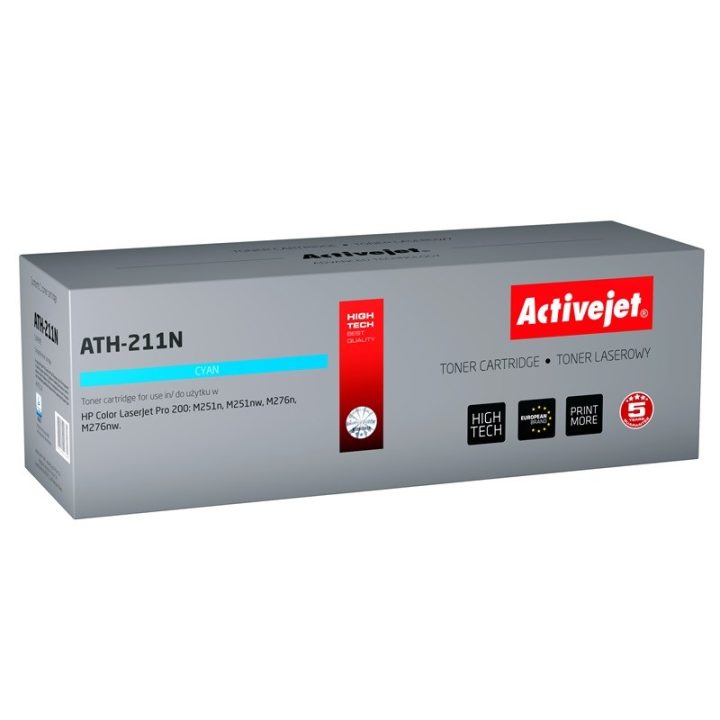 Activejet ATH-211N Toner (replacement for HP 131A CF211A Canon CRG-731C Supreme 1800 pages cyan)