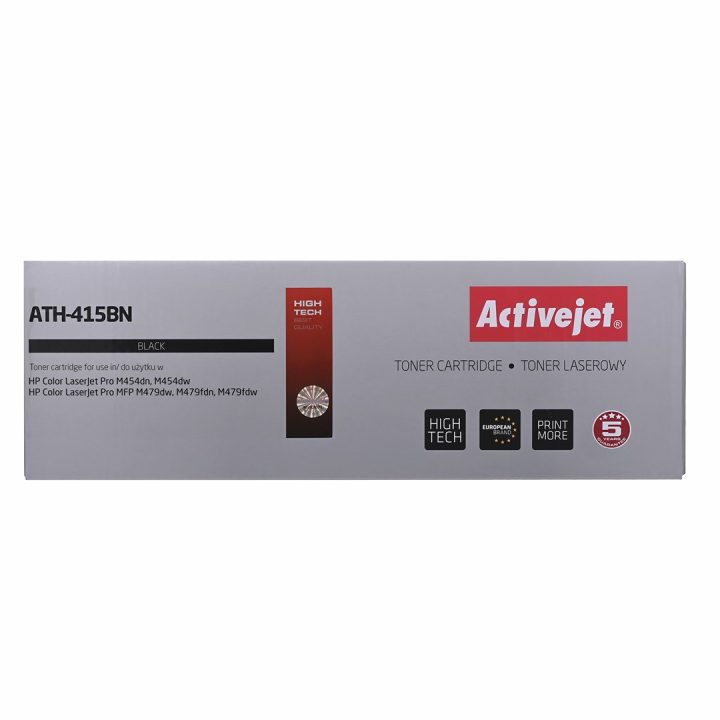 Activejet ATH-415BN Toner (replacement for HP 415A W2030A Supreme 2 400 pages black) with chip