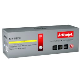 Activejet ATH-532N Toner (replacement for HP 304A CC532A Canon CRG-718Y Supreme 2900 pages yellow)