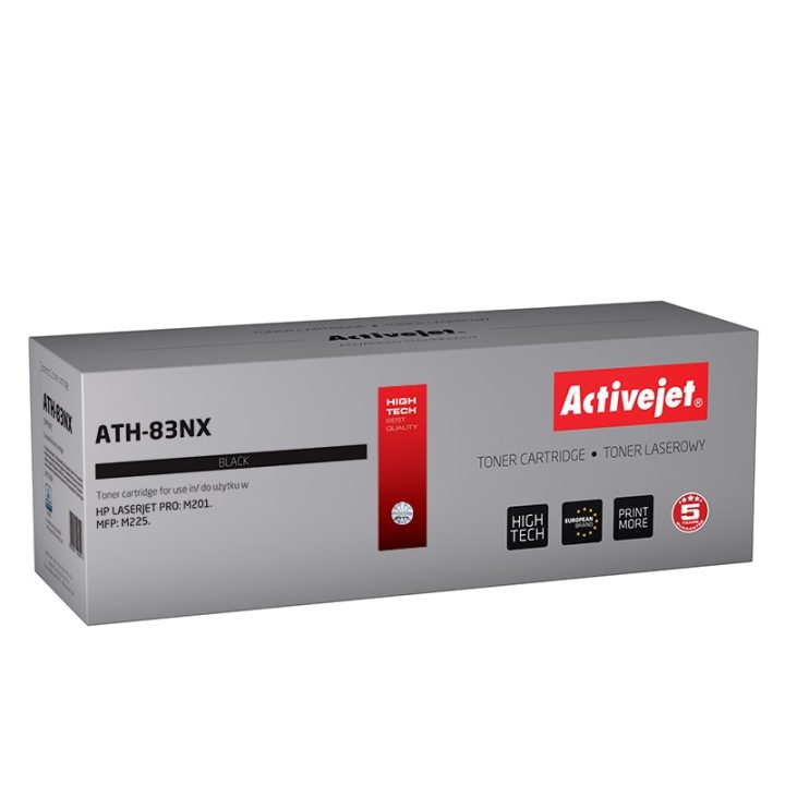 Activejet ATH-83NX toner (replacement for HP 83X CF283X Supreme 2400 pages black)