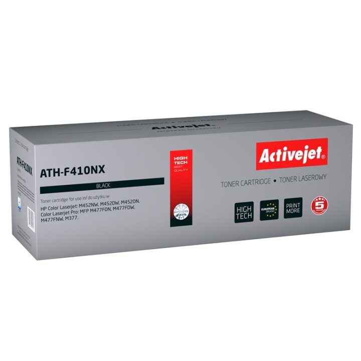 Activejet ATH-F410NX Toner (replacement for HP 410X CF410X Canon CRG 046H K 1254C002 Supreme 6 500 pages black)
