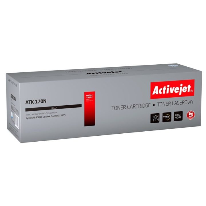 Activejet ATK-170N Toner (replacement for Kyocera TK-170 Supreme 7200 pages black)
