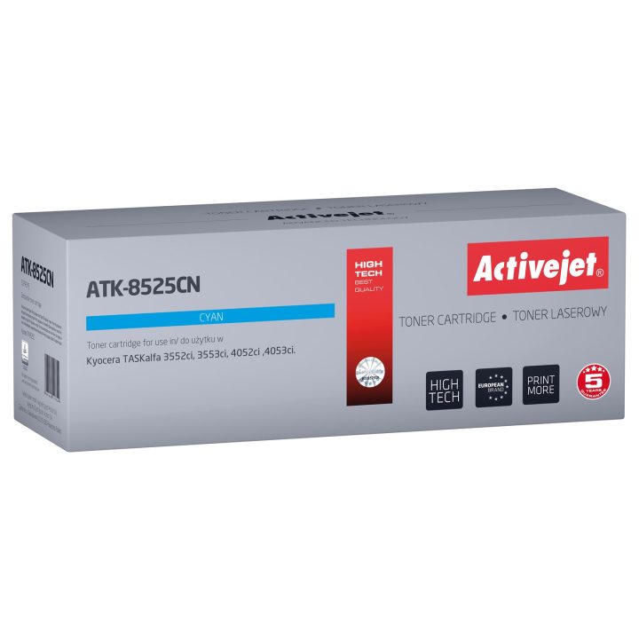 Activejet ATK-8525CN toner (replacement for Kyocera TK-8525C Supreme 20000 pages cyan)