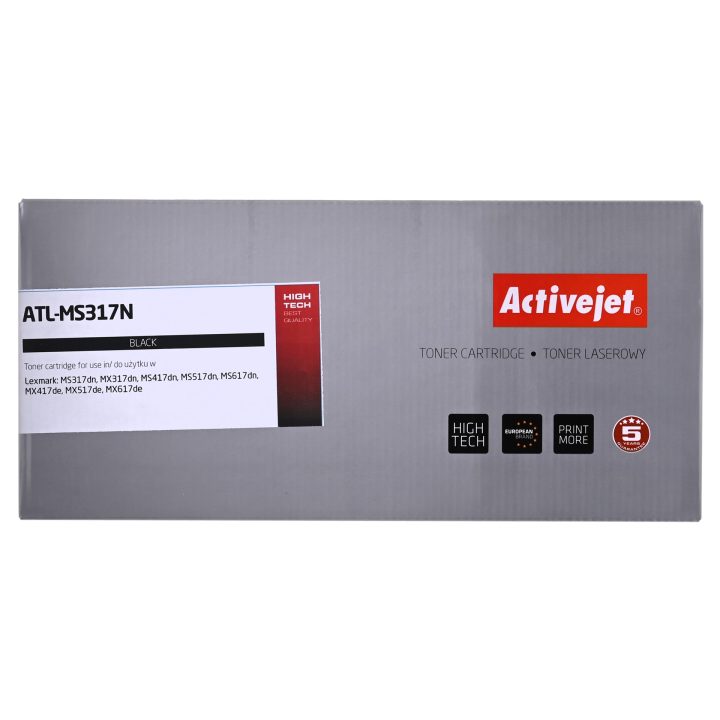 Activejet ATL-MS317N Toner (replacement for Lexmark 51B2000 Supreme 2 500 pages black)